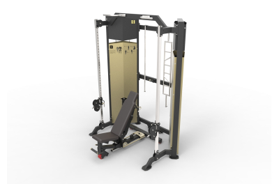VB 308-01 Блочная мультистанция со скамьей VB 206 LEGENDGYM