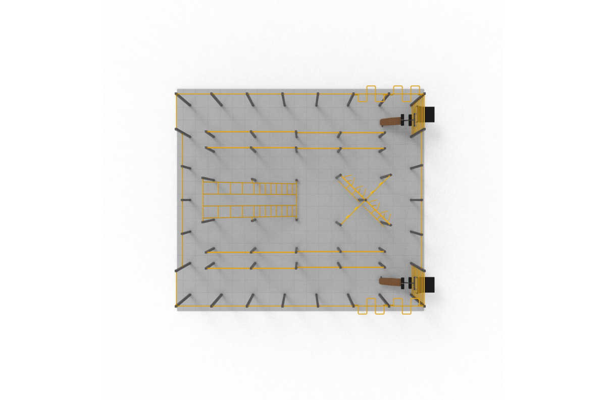 GW-7 Многофункциональный воркаут-комплекс LEGENDGYM