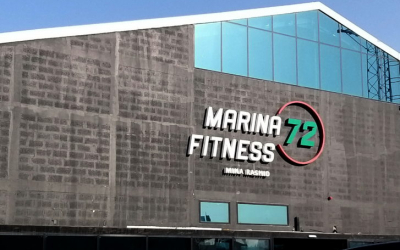 Оснащение фитнес-клуба «Marina Fitness 72» в Дубаи